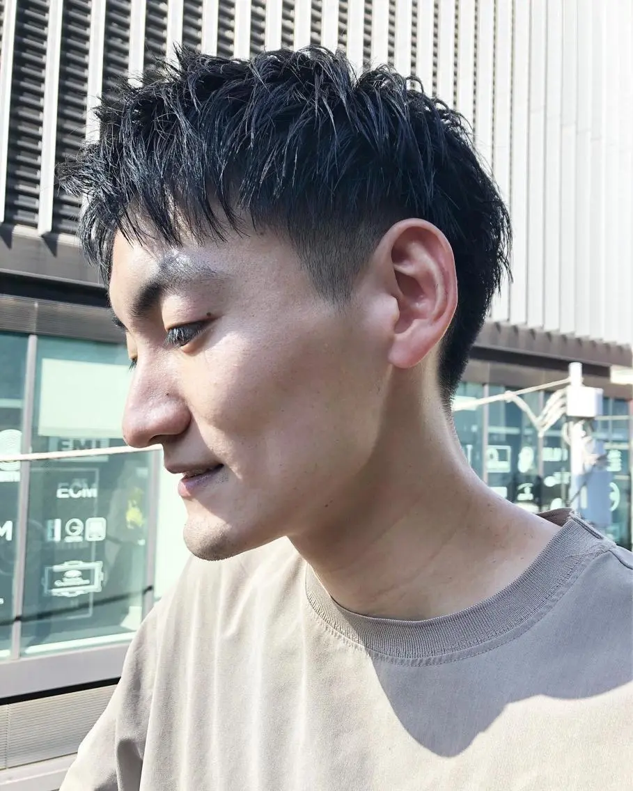 ヘアアレンジ メンズ マッシュ カット トリートメント ヘアセット メンズ特化✂️栗原 侑也のヘアスタイル