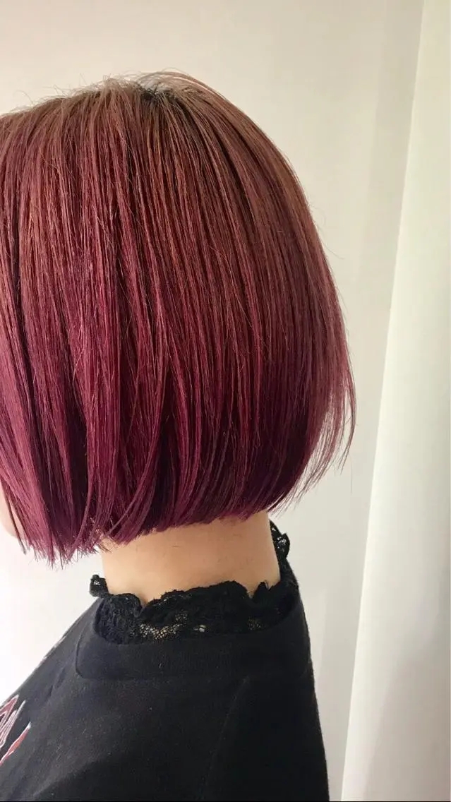 ショート ボブ 家田 竜のヘアスタイル