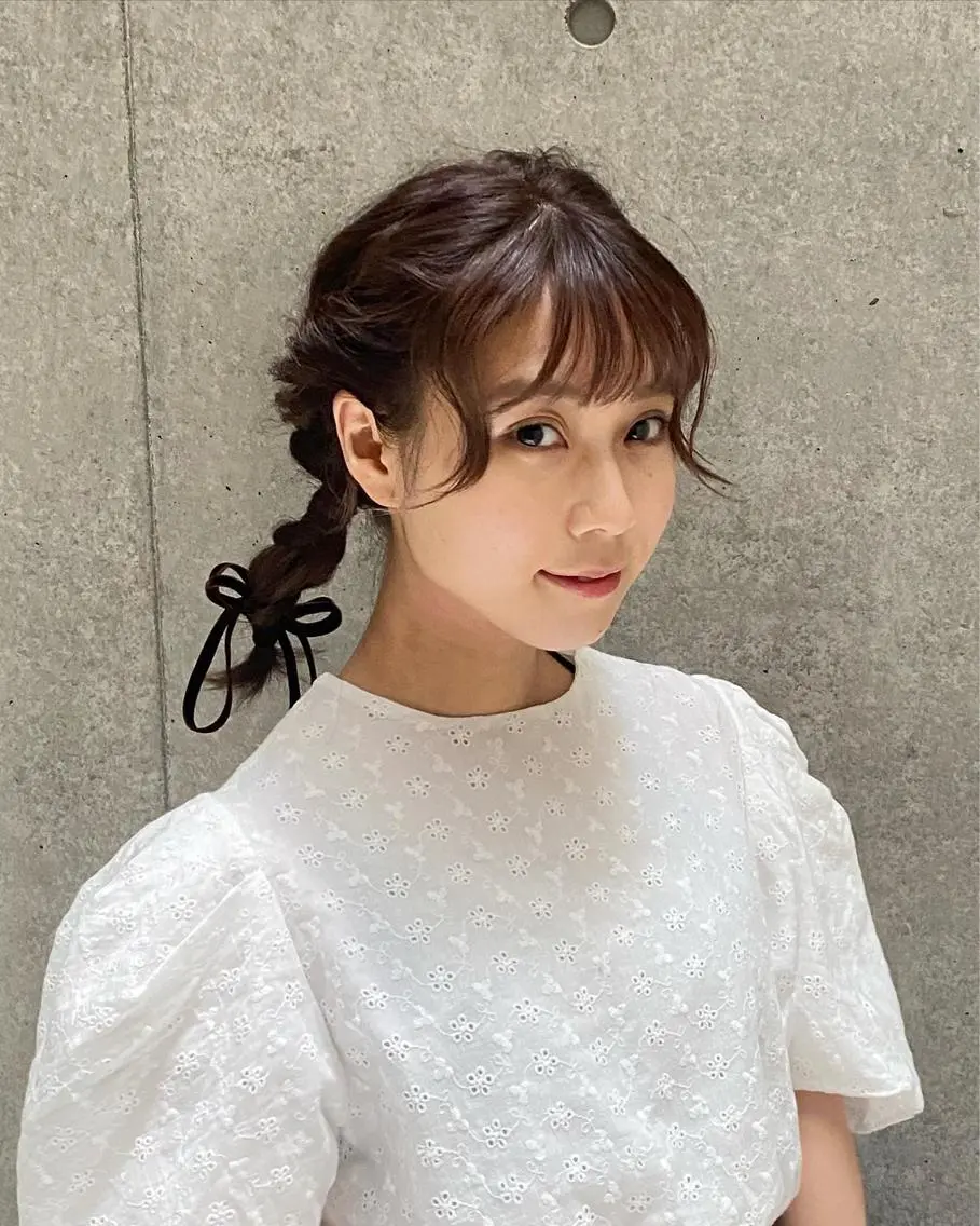 ミディアム ヘアアレンジ shiga mariaのヘアスタイル