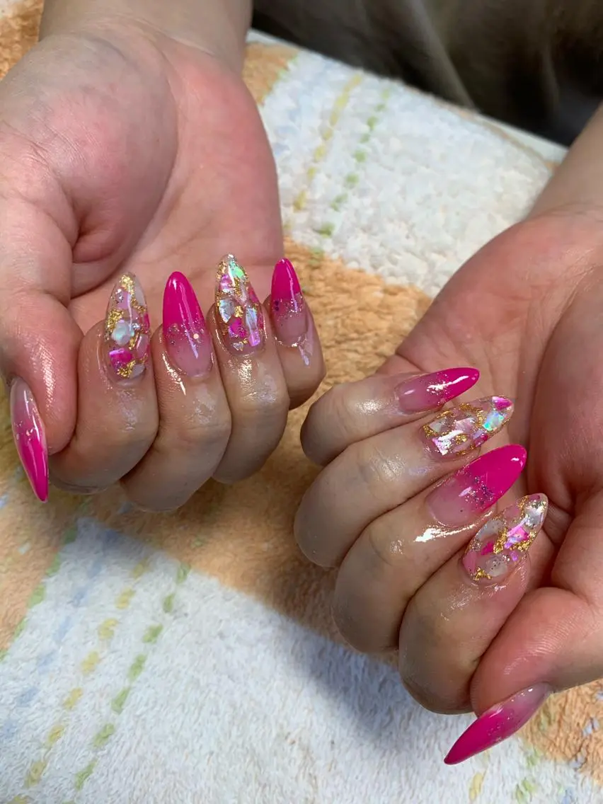 ネイル アートネイル ハンドネイル rukianail 新里のネイルデザイン