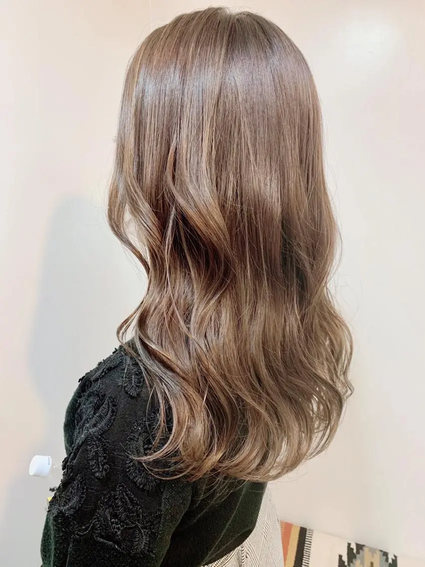 ロング カラー natsu fujinoのヘアスタイル