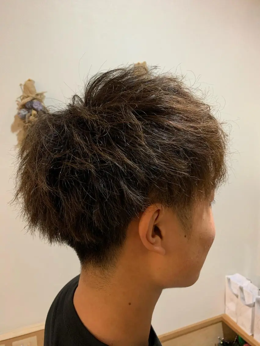 ショート メンズ カット 永里 寛也のヘアスタイル