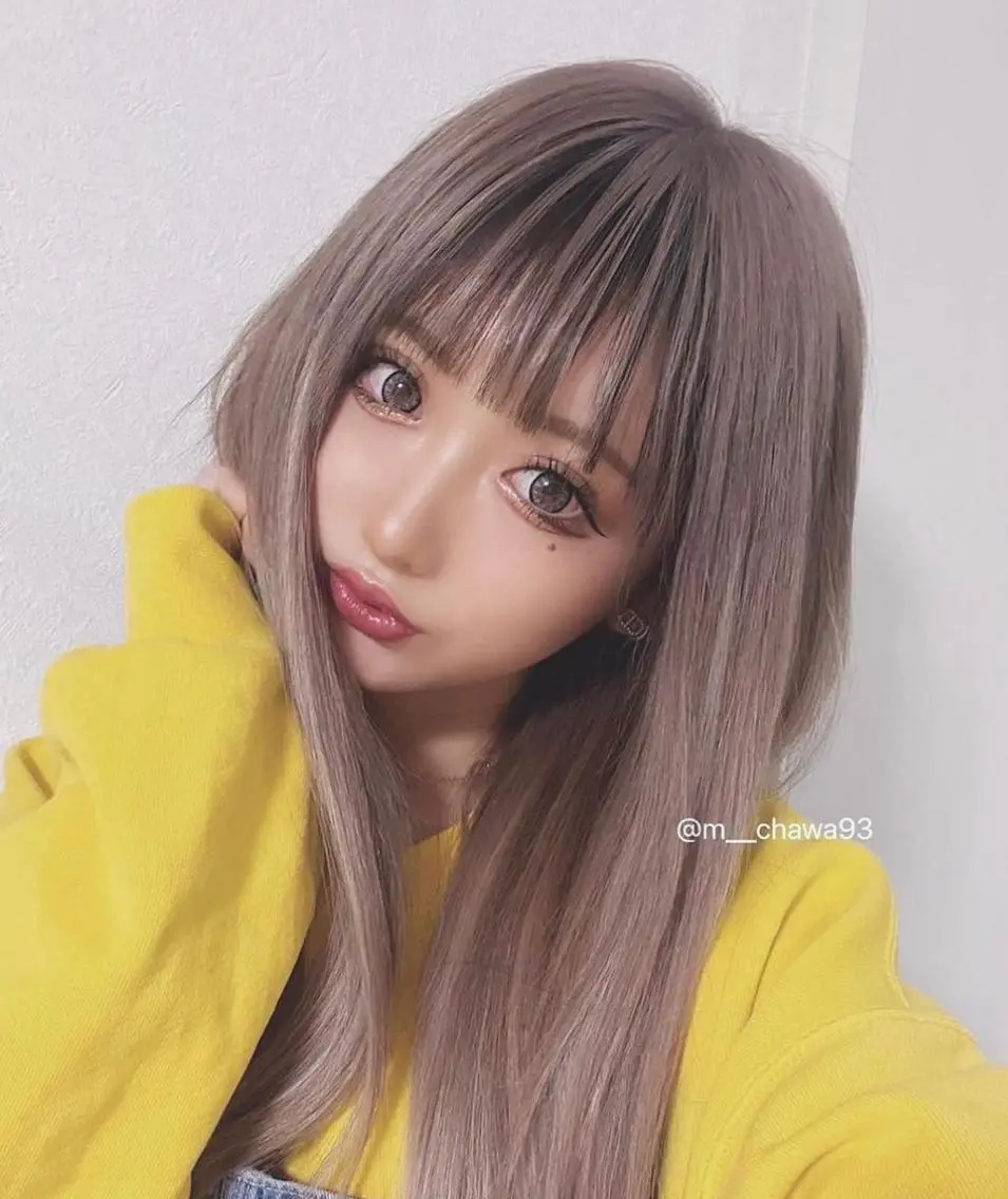 ロング カラー 糸川 伸樹のヘアスタイル