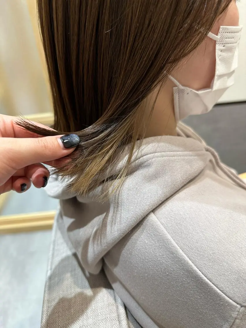 ショート カラー ヘアカラー やまぐち あやみのヘアスタイル