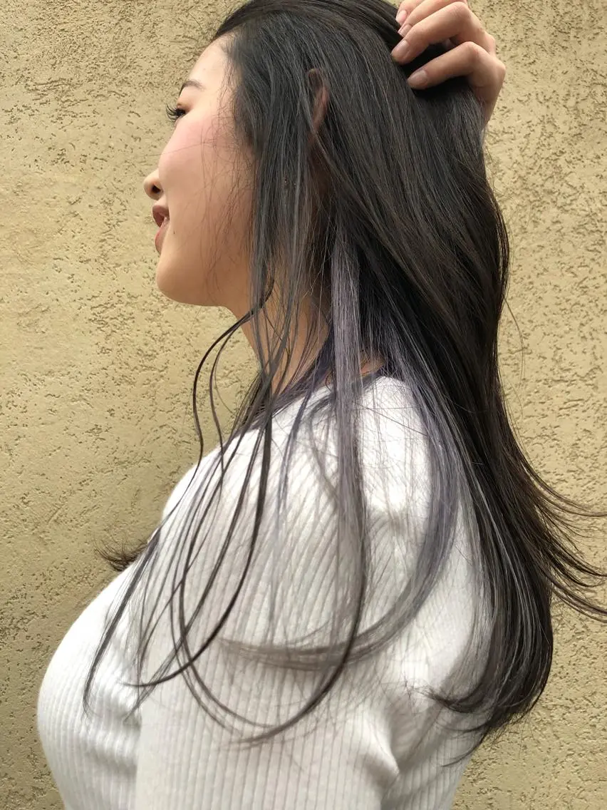 ロング カラー カット ヘアカラー トリートメント ボブ/レイヤー/艶 🦕risa 森下のヘアスタイル