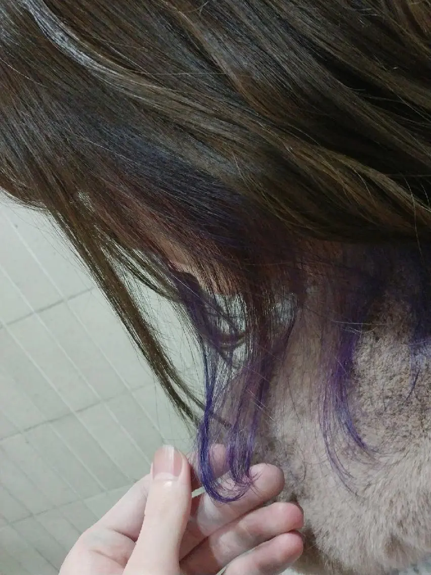 セミロング カラー Cecilhair 店長松本のヘアスタイル