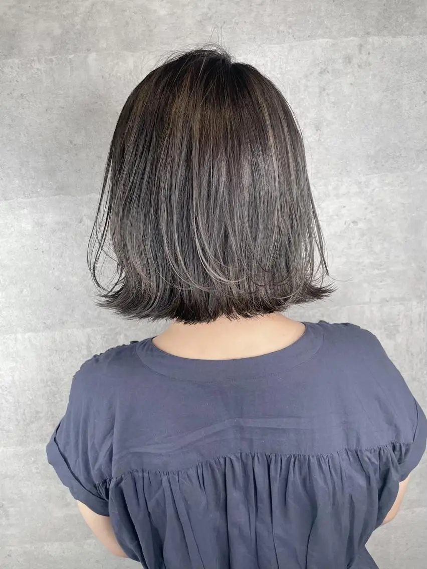 ミディアム カラー ダブルカラー グラデーションカラー ハイライトカラー イルミナカラー インナーカラー ヘアカラー トリートメント BUCKS【天王寺】 バックス【駅30秒】のヘアスタイル