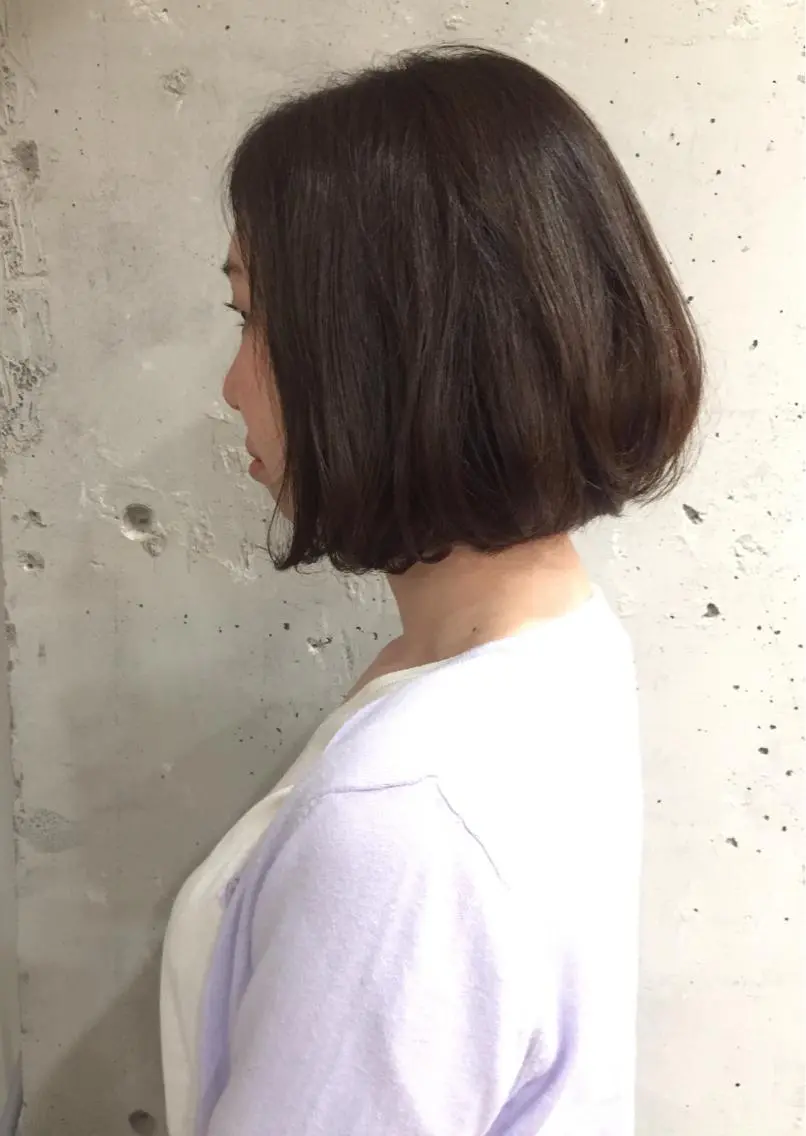 ミディアム 稲田 結衣夏のヘアスタイル