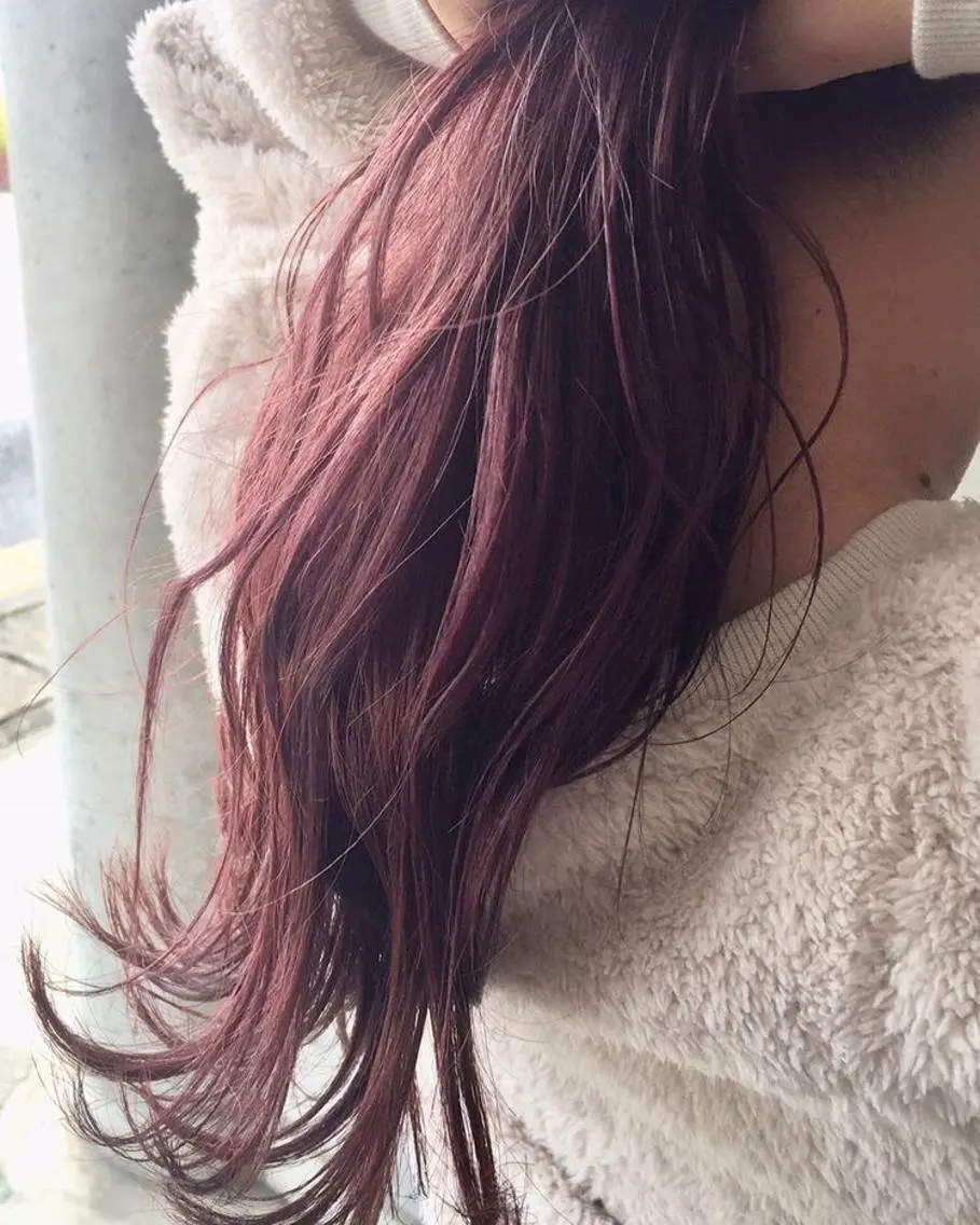 セミロング 💖札幌カラー 指名No.1💖玲奈のヘアスタイル