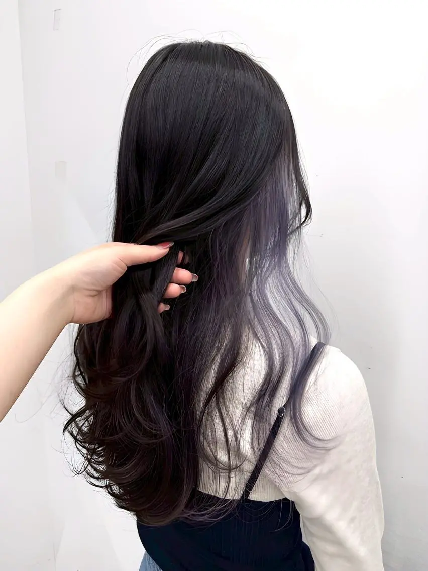 ロング カラー ヘアカラー トリートメント 【公式】amble luxe池袋東口🩷のヘアスタイル