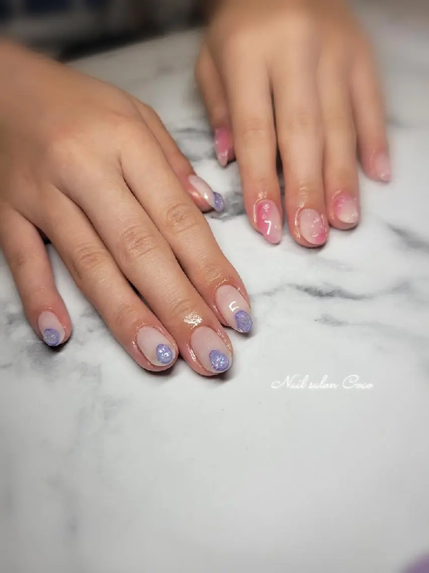 ネイル ジェルネイル ニュアンスネイル ハンドネイル Nail salon Coco【溝の口駅】のネイルデザイン