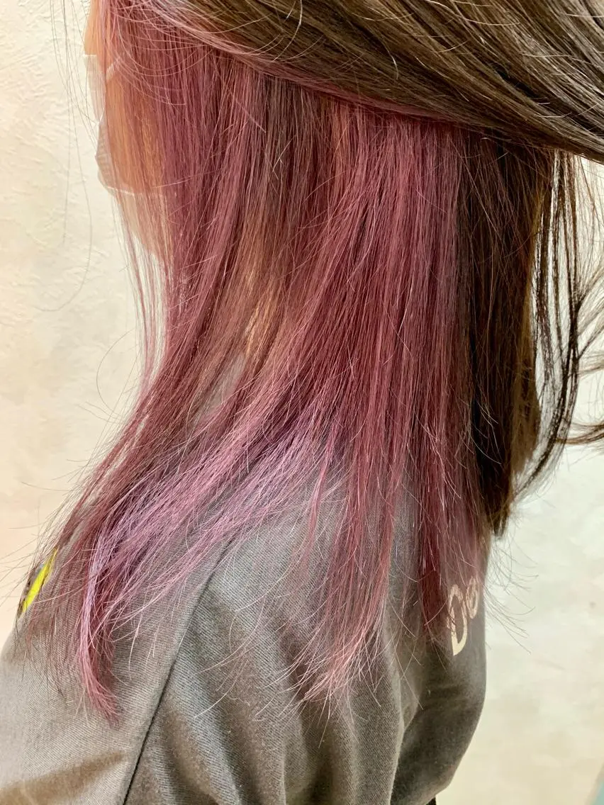 セミロング カット ヘアカラー トリートメント 加藤 産休につき8月末までのヘアスタイル