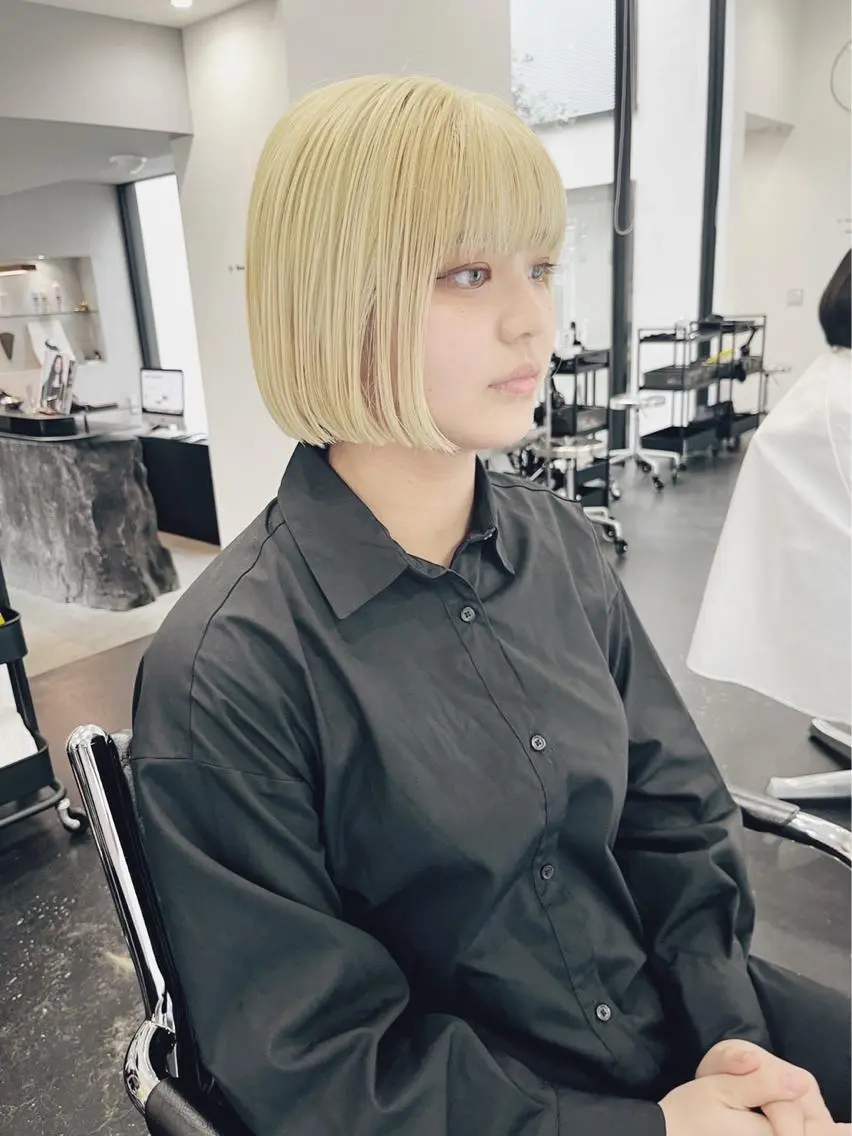 ショート ヘアカラー 似合わせパーマ/ 山本銀次郎のヘアスタイル