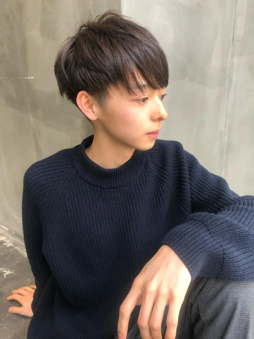 ショート 七尾 彰観のヘアスタイル