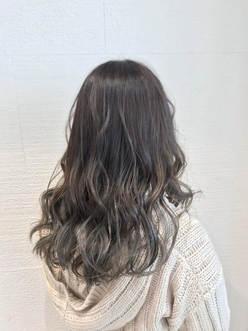ロング カラー 透明感カラー グラデーションカラー 【メンズ縮毛矯正】 田中秀斗のヘアスタイル