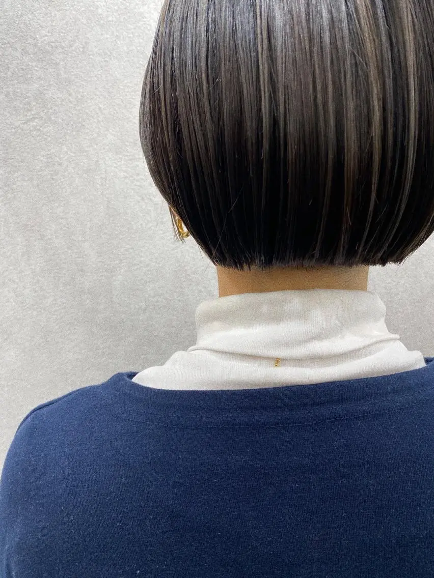 ショート カラー ヘアアレンジ カット ヘアカラー トリートメント Kawaguchi Arisaのヘアスタイル