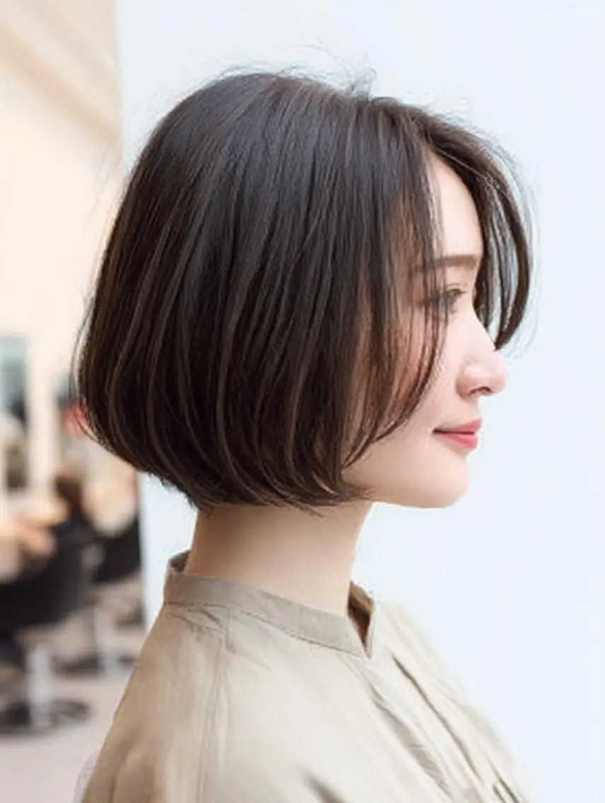 ショート 🍒暖色×ハイトーン ×デザイン✨まなりのヘアスタイル
