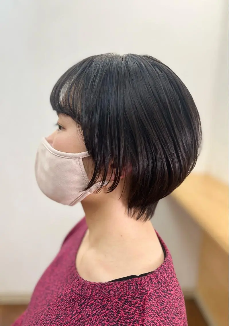 ショート ショートボブ ボブ ショートヘア 冨田 豊のヘアスタイル