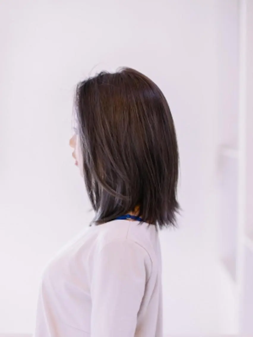 ミディアム カラー パーマ ヘアアレンジ amie 高崎 【アミ】のヘアスタイル