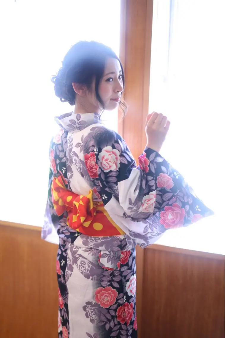 セミロング ヘアアレンジ 浴衣 G LUX 清水のマツエク・マツパデザイン