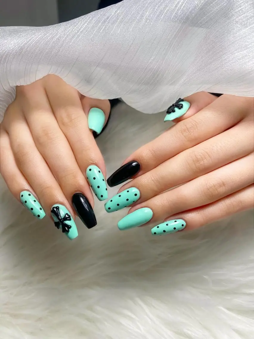ロング カラー グラデーションカラー 韓国風ヘア ハンドネイル hiro koのネイルデザイン