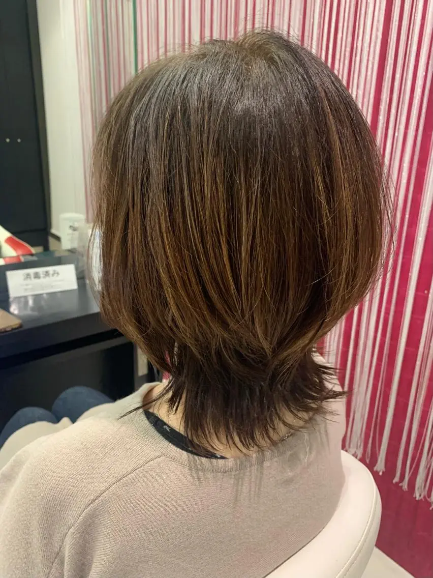 ショート 上村 菜月のヘアスタイル