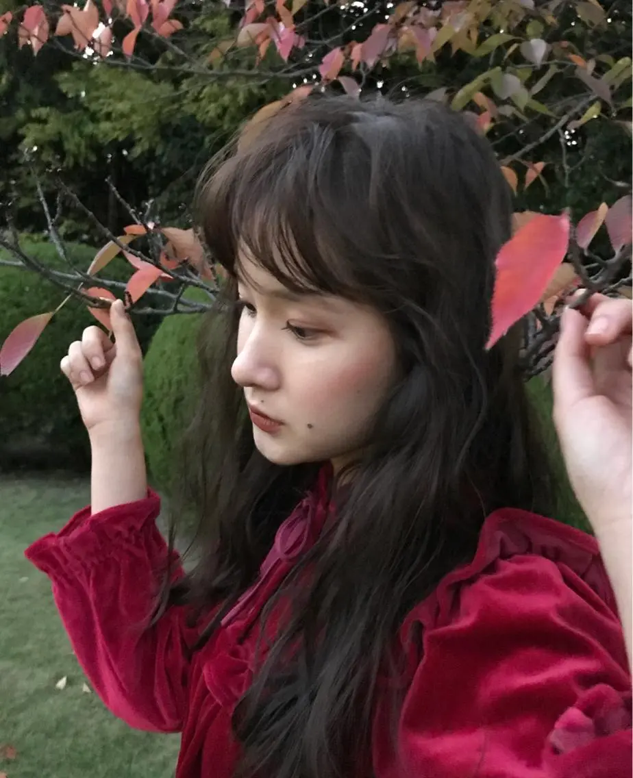 ミディアム カラー ヘアアレンジ 鹿野 さやかのヘアスタイル