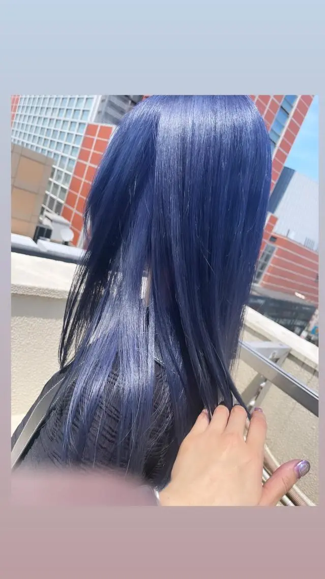 ロング カラー 沖縄東京2拠点美容師 mamicoのヘアスタイル