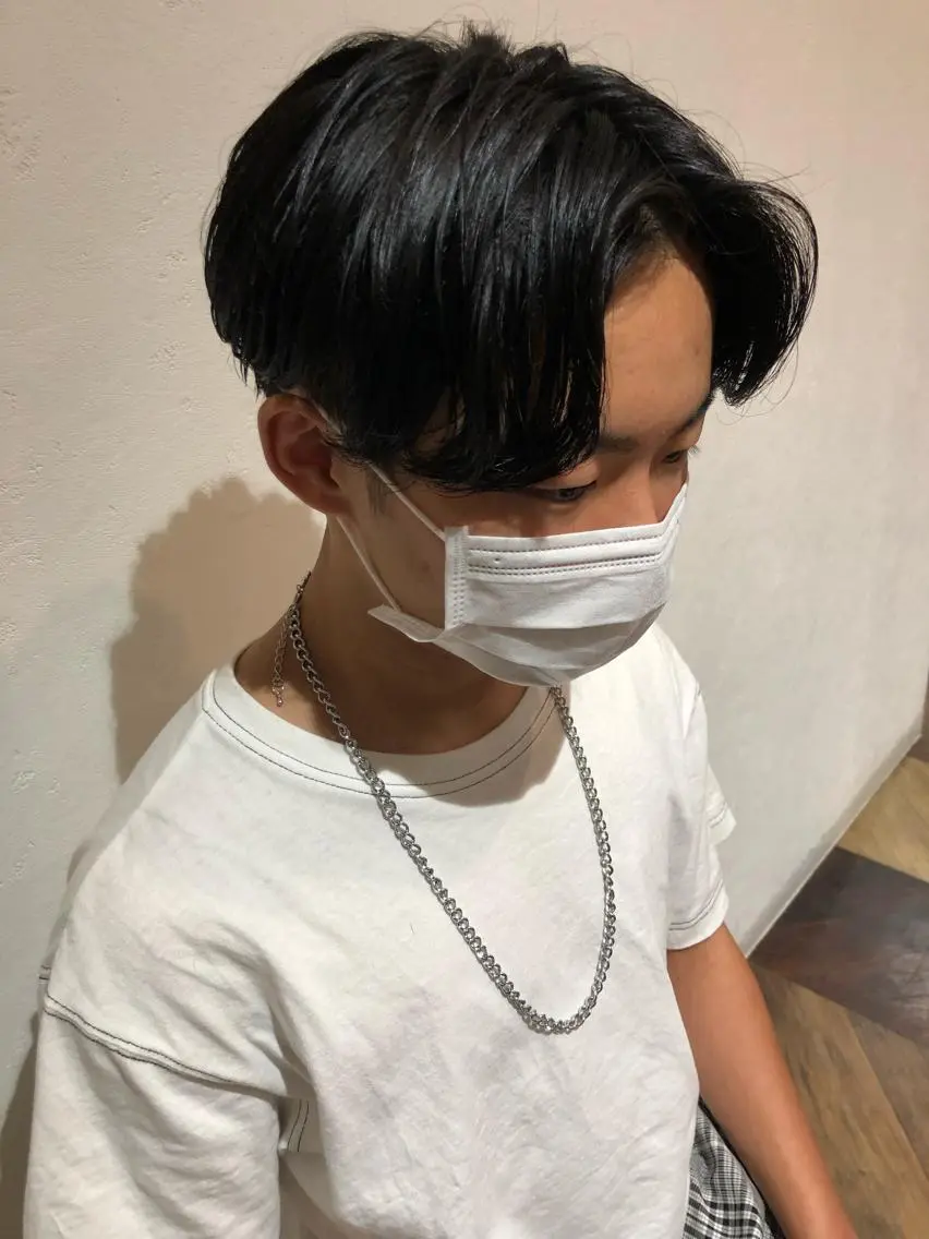 ショート メンズ メンズパーマ 中村 玲美のヘアスタイル