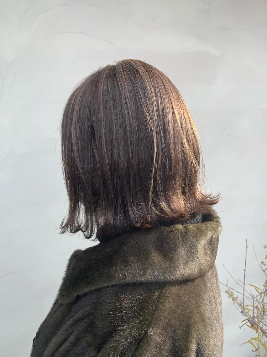 ミディアム カラー 安達 俊亮のヘアスタイル