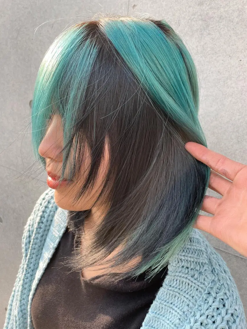 ミディアム カラー カット ヘアカラー トリートメント ヘアセット センスをお届けします 大谷将生infpのヘアスタイル