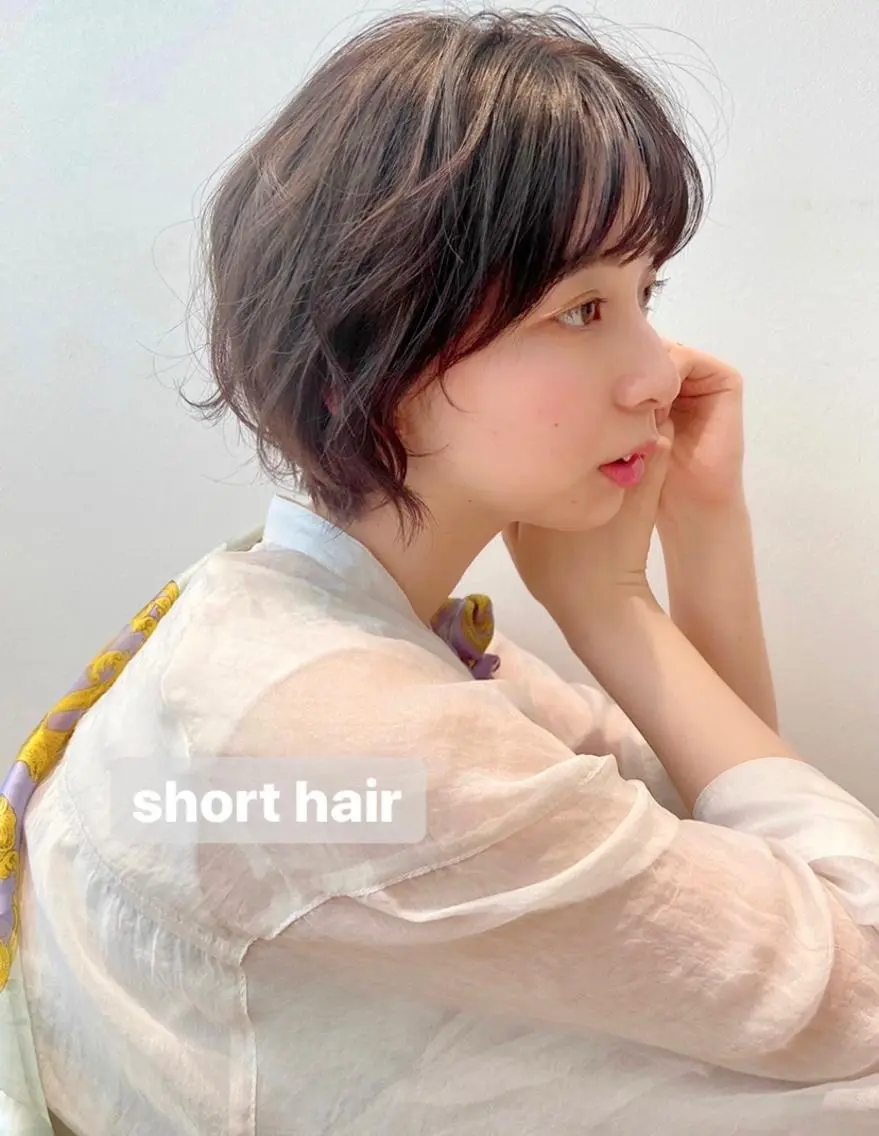 ショート ショートヘア 木下 奈々のヘアスタイル