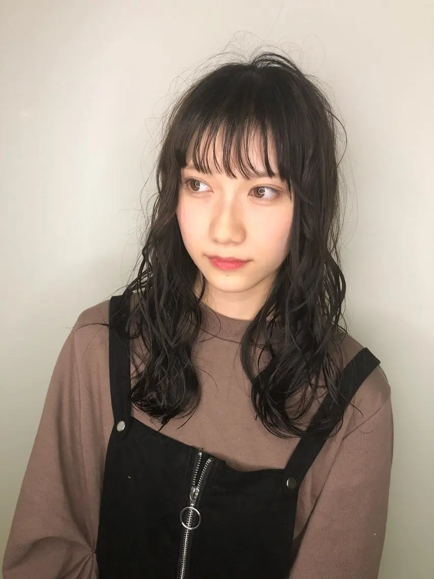 ミディアム 美髪矯正/髪質改善 toshinariのヘアスタイル
