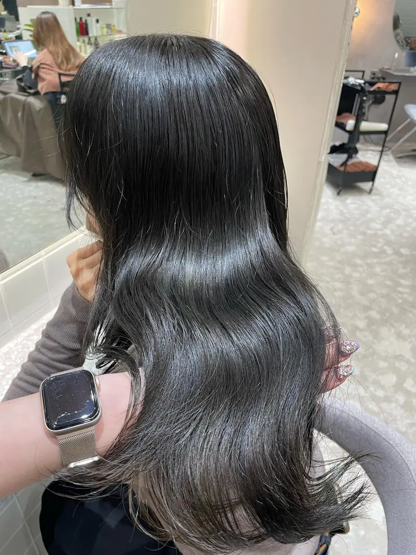 セミロング YUKI / レイヤーカット🤍のヘアスタイル