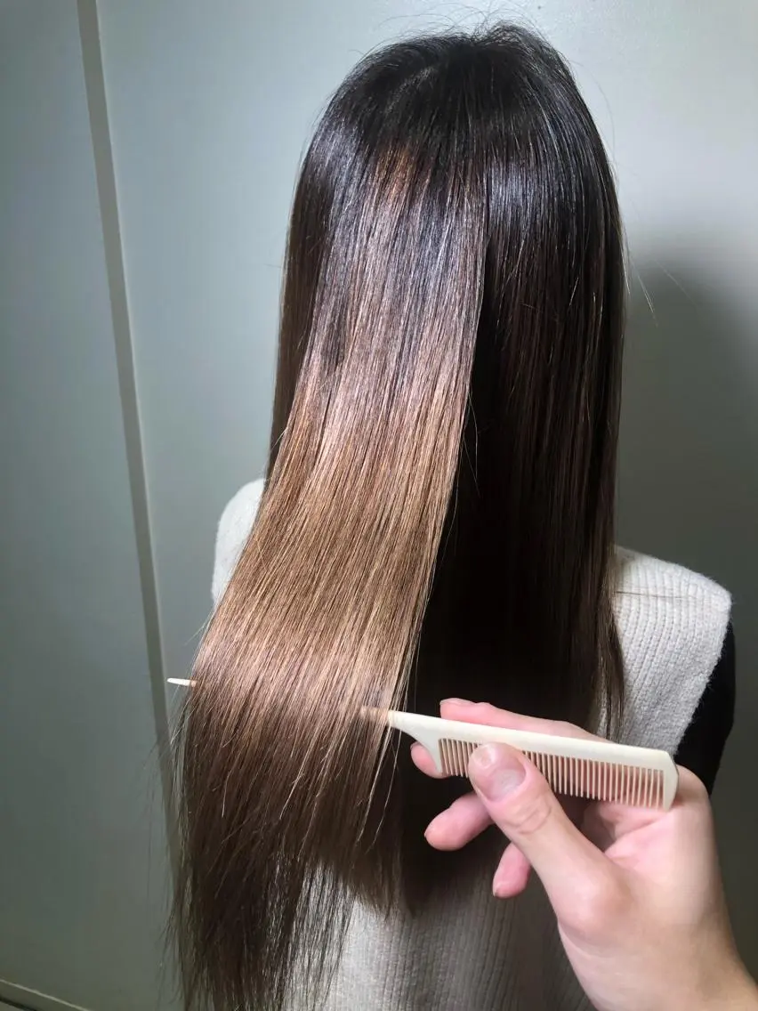 ロング カラー アクアカラー 髪質改善 トリートメント 髪質改善✨艶髪師 黒木大貴のヘアスタイル