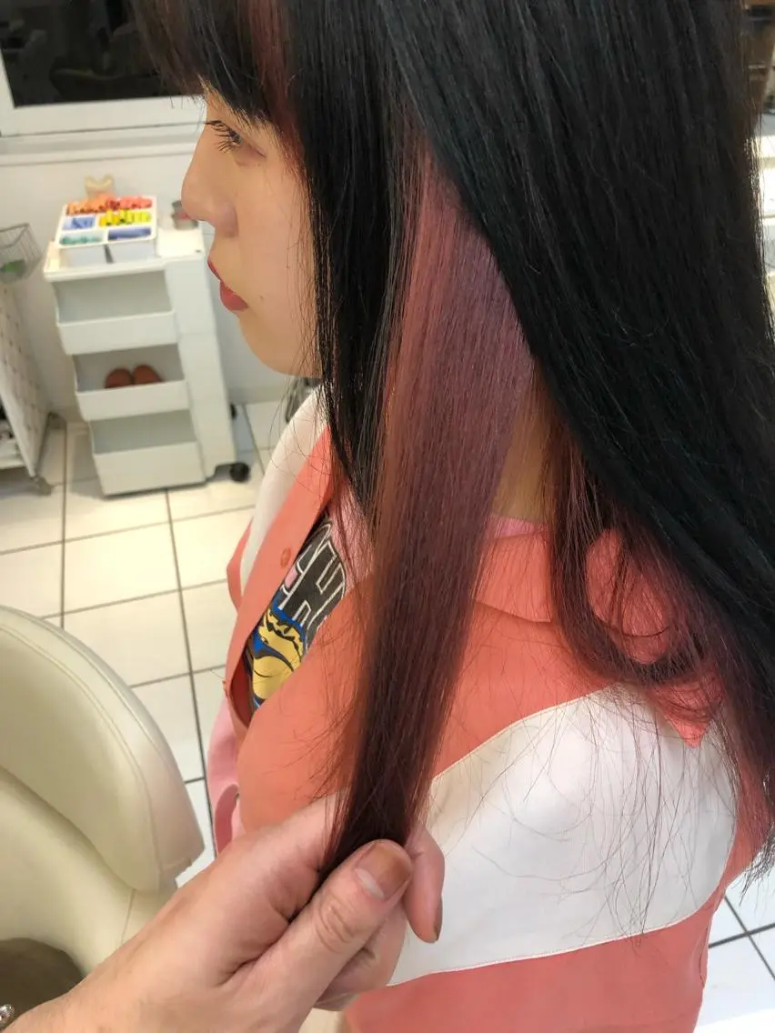 カラー ピンクカラー [仙台髪質改善]小原 弘之のヘアスタイル