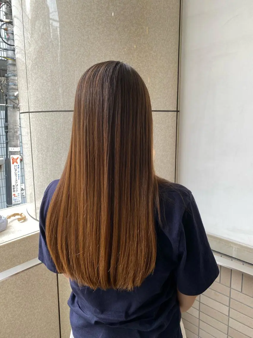 ロング パーマ 酸性ストレート ストレートパーマ 縮毛矯正 トリートメント 統括マネージャー/ 髪のドクター/前原悟のヘアスタイル