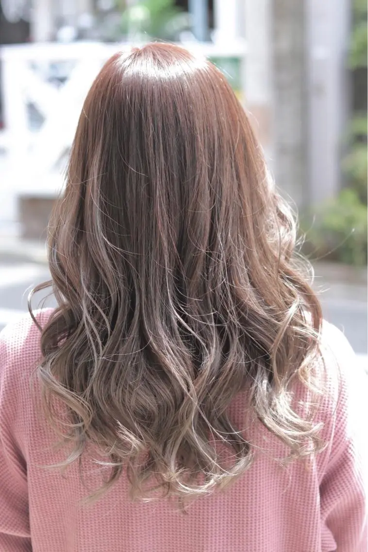 ロング カラー ヘアアレンジ 川内 政人のヘアスタイル
