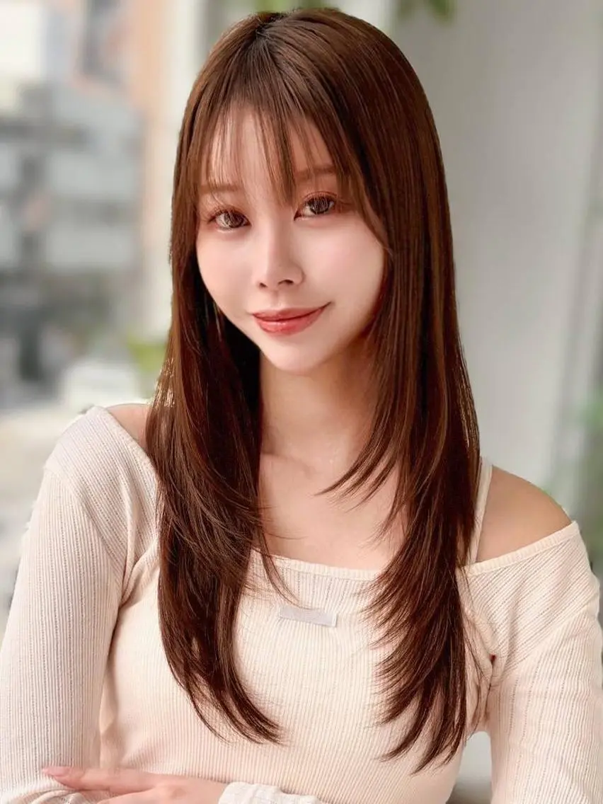 セミロング Moe 🐈‍⬛のヘアスタイル