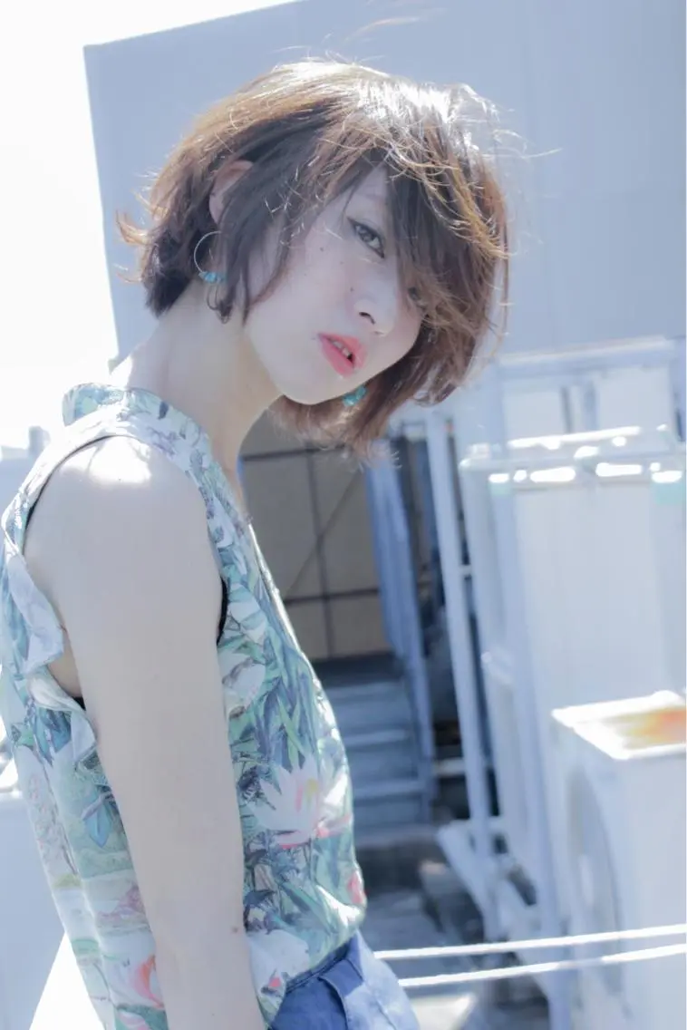 ショート 永田 崇のヘアスタイル