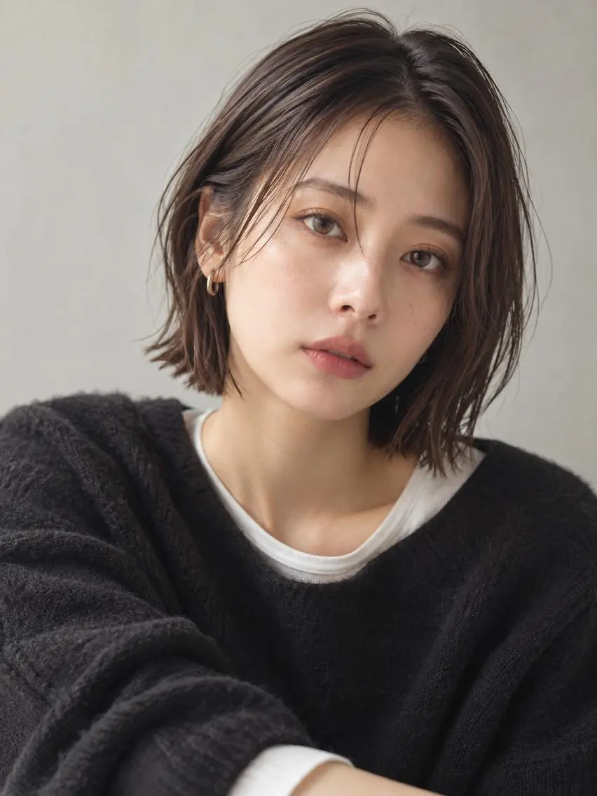 ミディアム カラー ブリーチ ケアブリーチ 透明感カラー ダブルカラー イヤリングカラー カット ヘアカラー トリートメント ヘッドスパ "オトナ髪”/ LAKA TOCCAのヘアスタイル