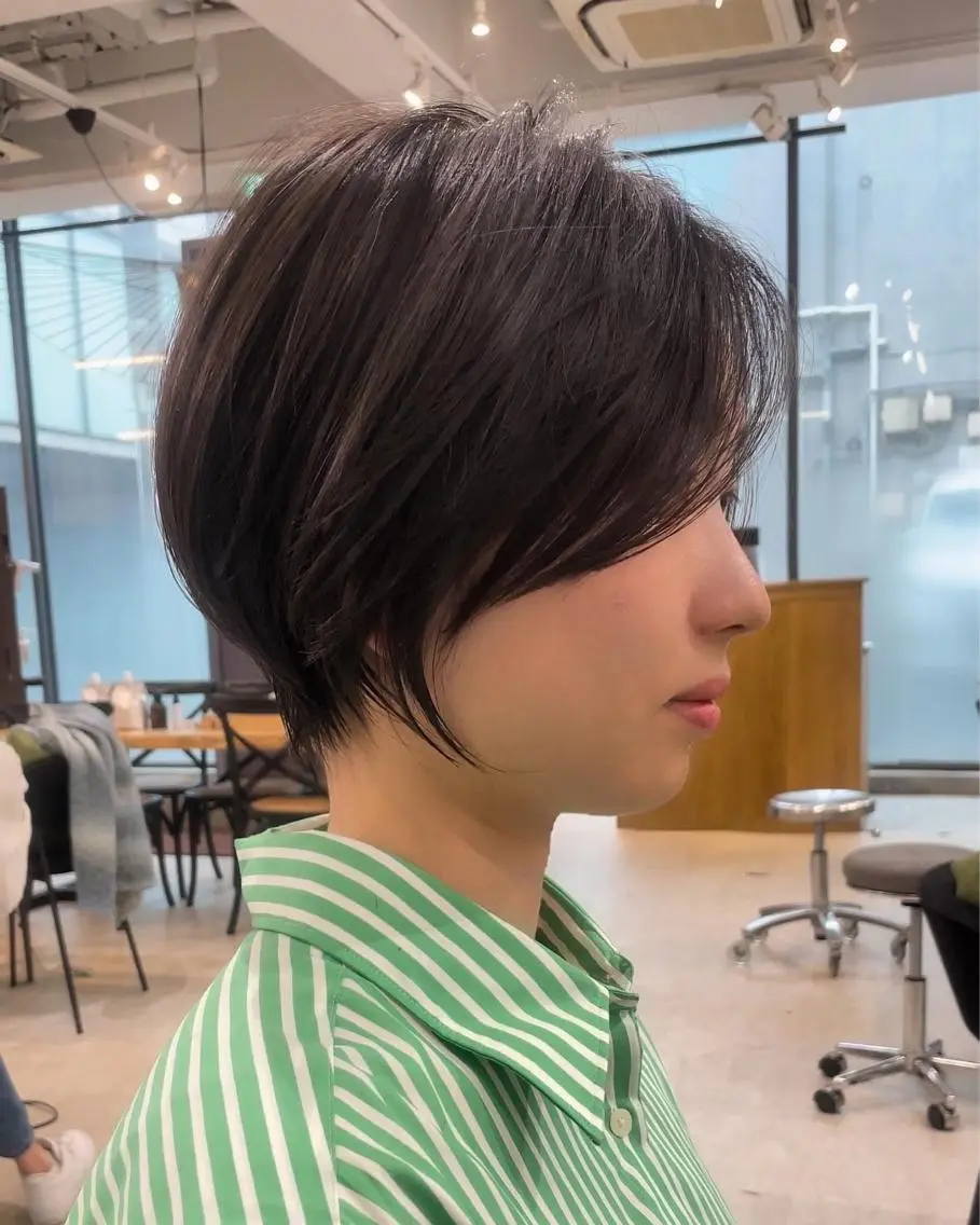 ショート ヘアアレンジ ✨−5歳大人ショート ヘア✨れいじのヘアスタイル