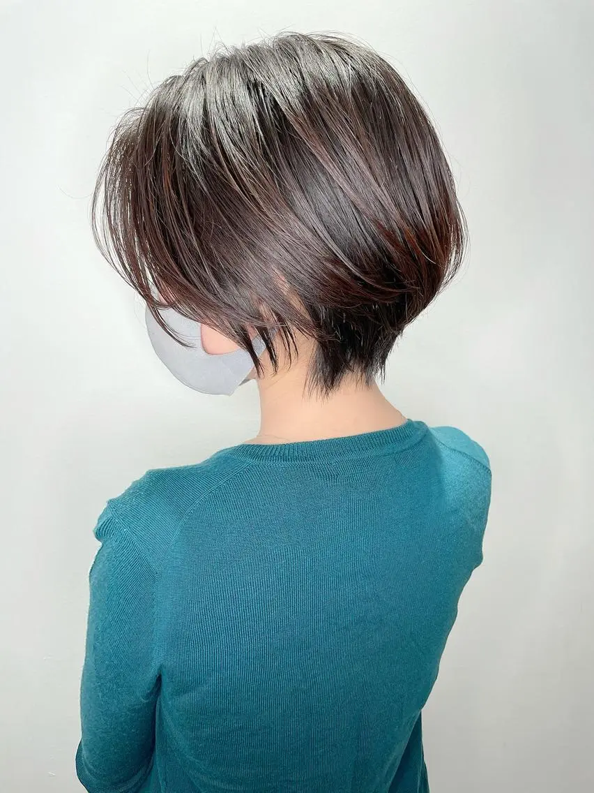 ショート シンプル+αな デザインを 松崎陸のヘアスタイル