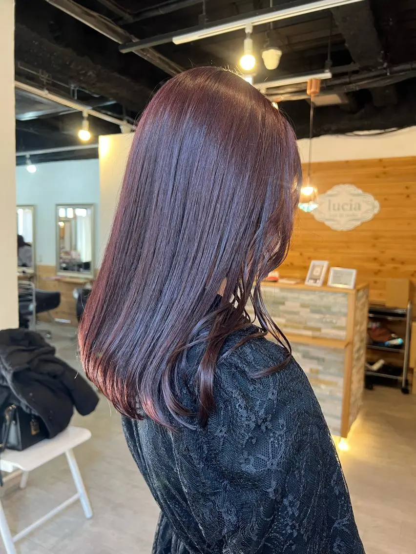 セミロング セミロングパーマ LAMP mashiroのヘアスタイル