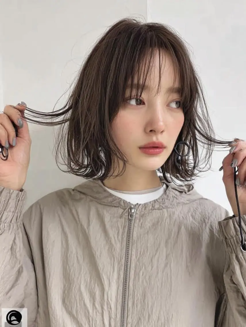 ミディアム カラー ✨エクステ✨本数・ 色合わせ相談可／山口のヘアスタイル