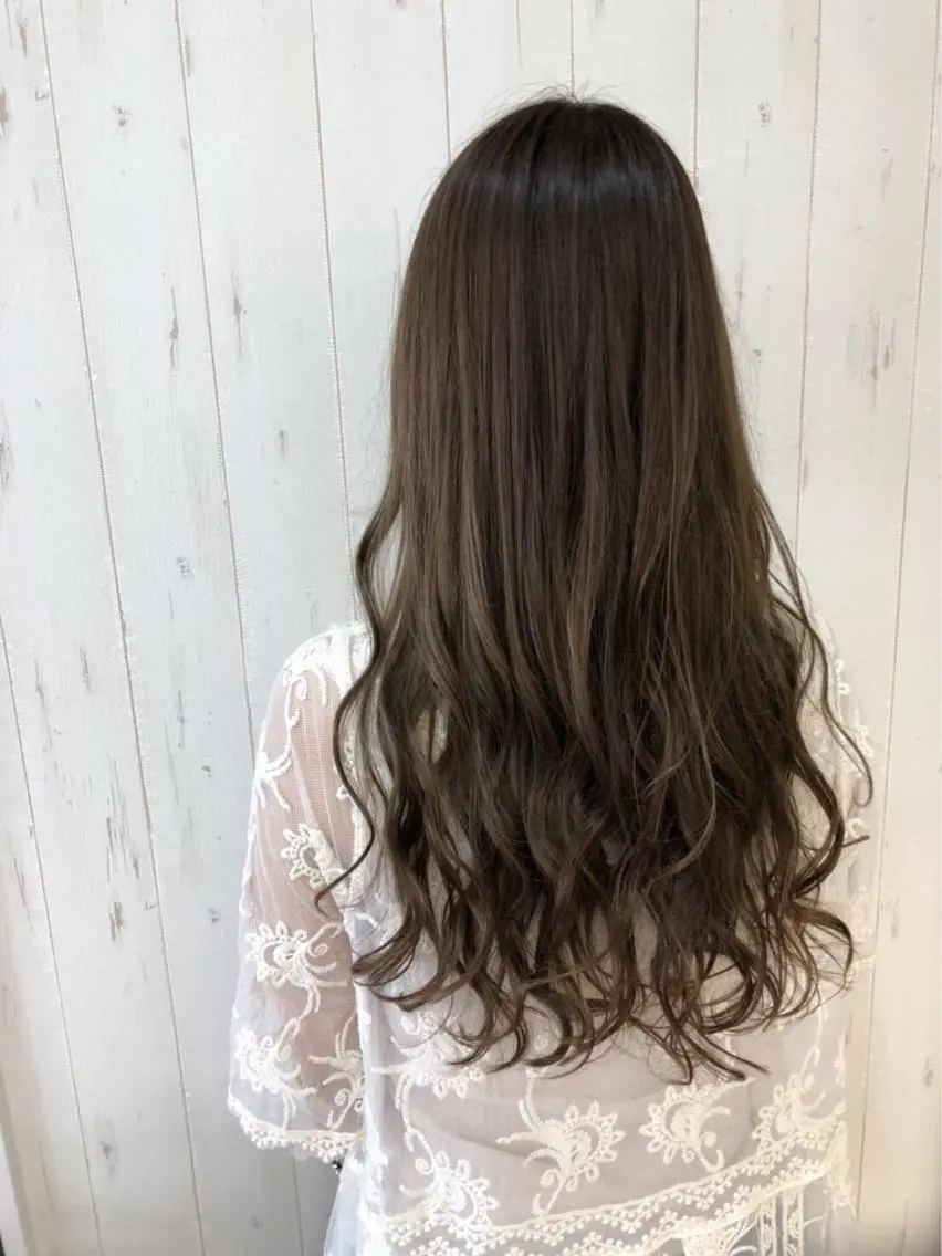 ロング カラー パーマ ヘアアレンジ メンズ キッズ ネイル マツエク・マツパ M字・前髪割れ 改善メンズ特化/栢沼のヘアスタイル