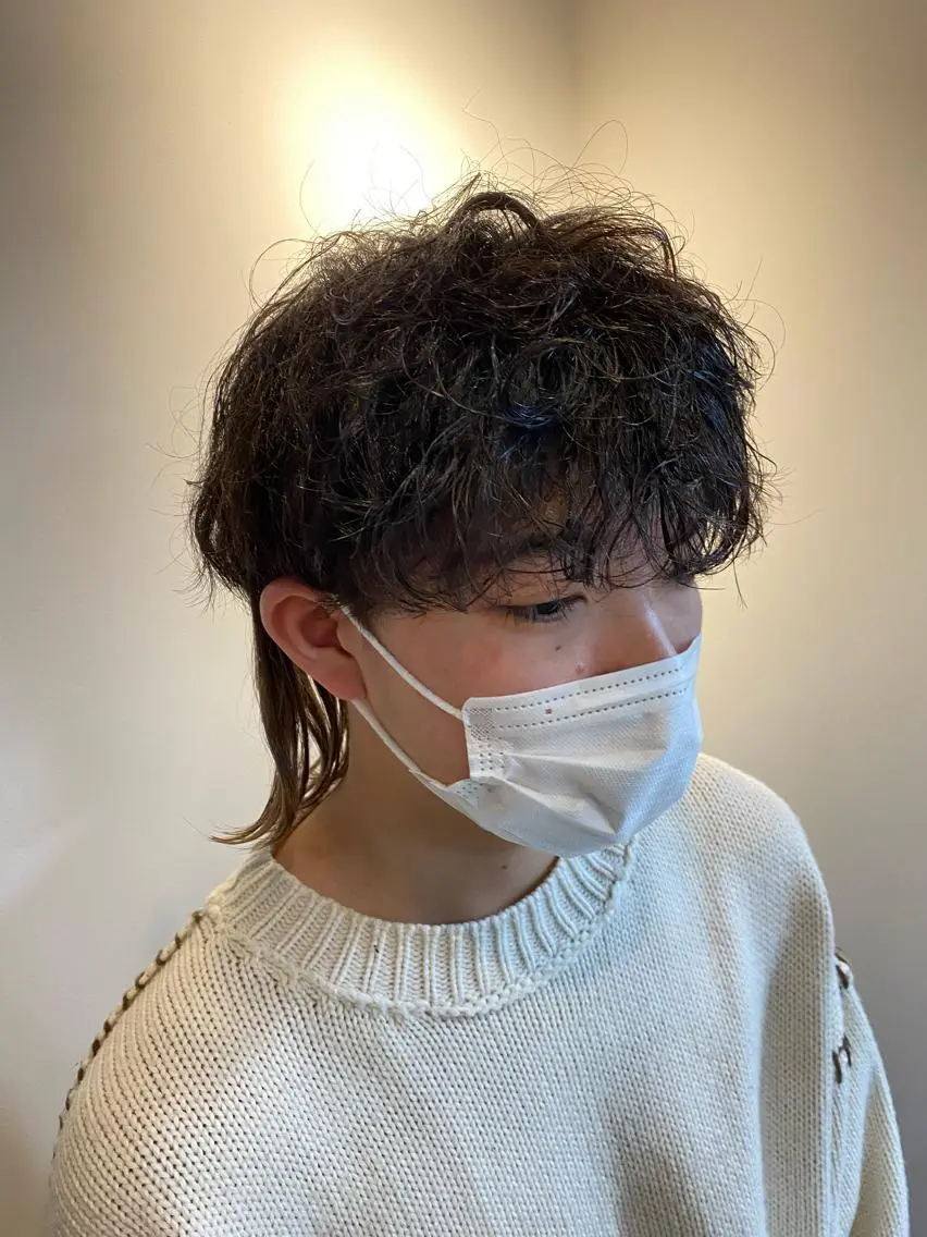 メンズ 髪質改善 メンズパーマゆうひのヘアスタイル