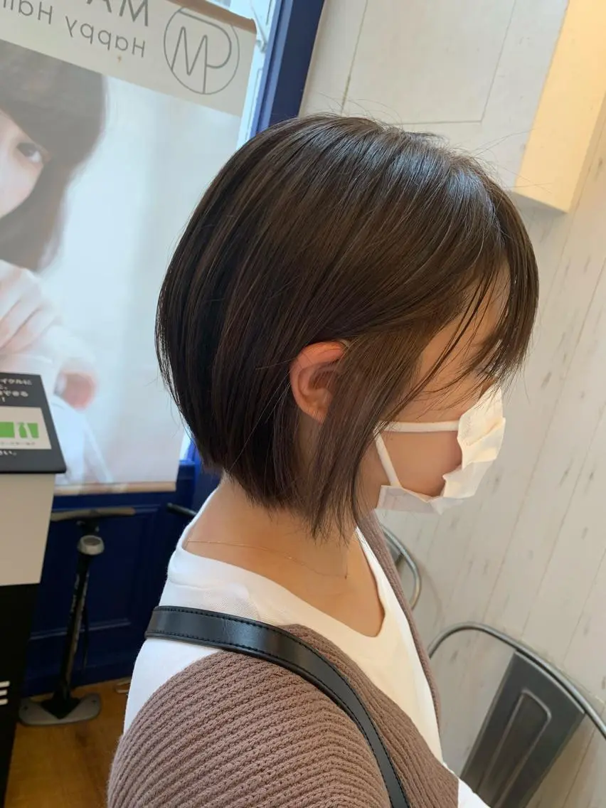 ショート カラー march merryのヘアスタイル