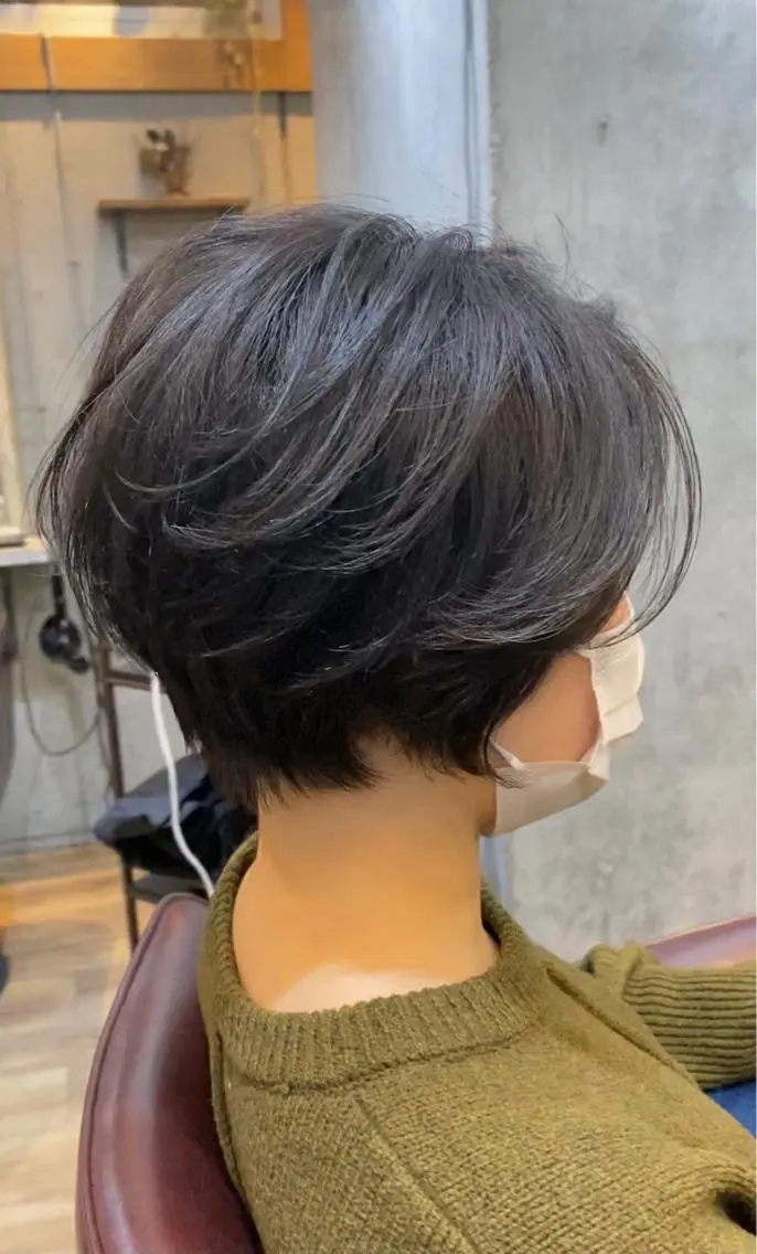 ショート 増山 大起のヘアスタイル