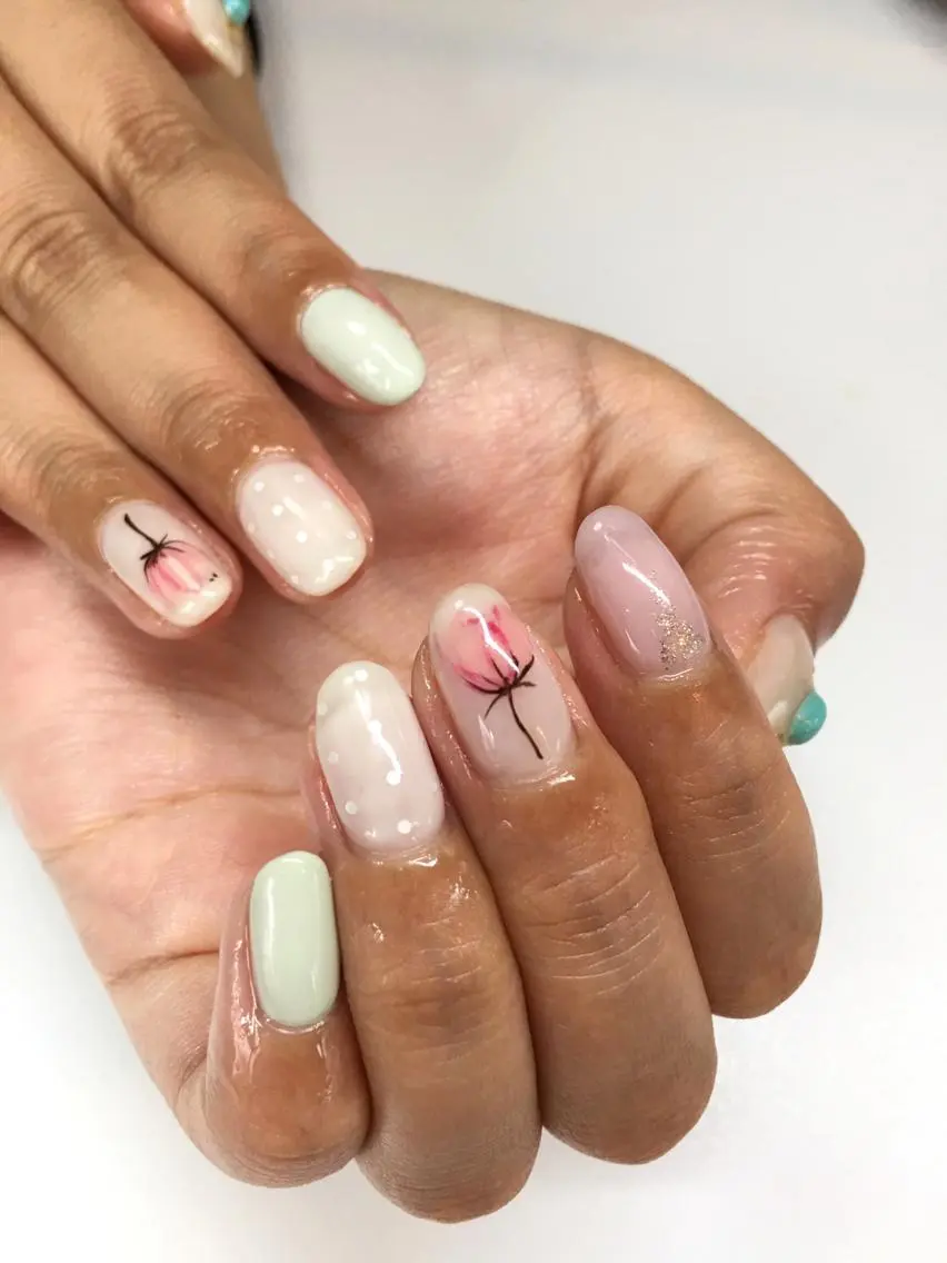 ネイル 持ち込み ハンドネイル glow_ nailのネイルデザイン